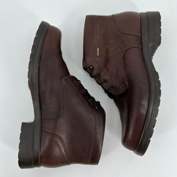 Stonefly Gore Tex Chukka Boot  EU 38 US 7.5 Brown Leather Lace Up Waterproof - Picture 7 of 12